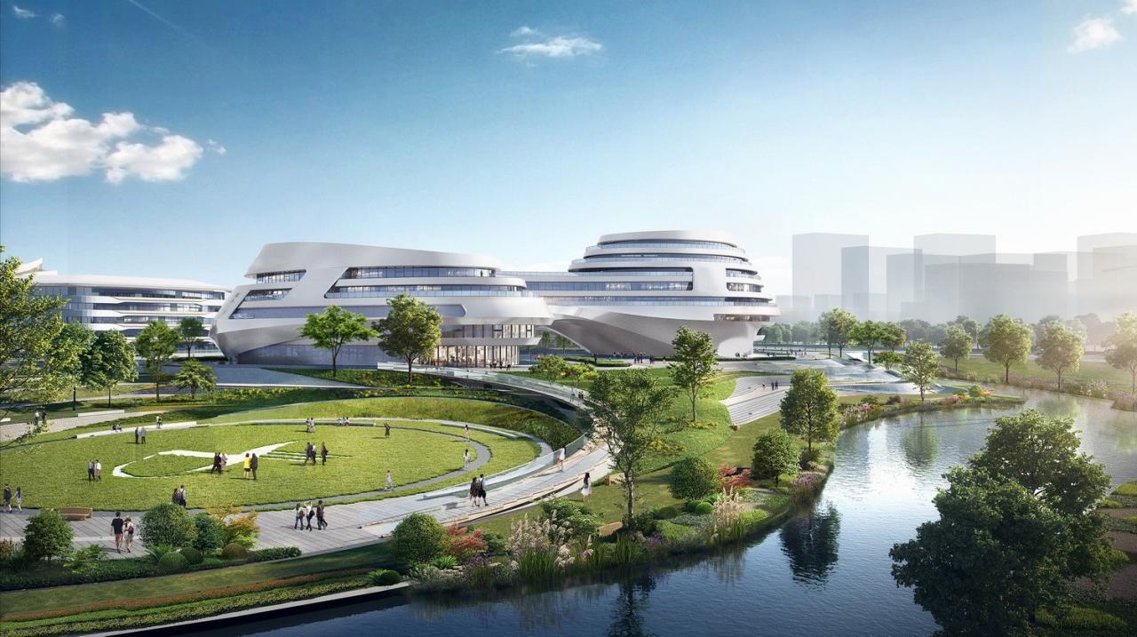 BIM建筑|聆听未来：科大讯飞全球总部 / 孟凡浩-line+建筑事务所