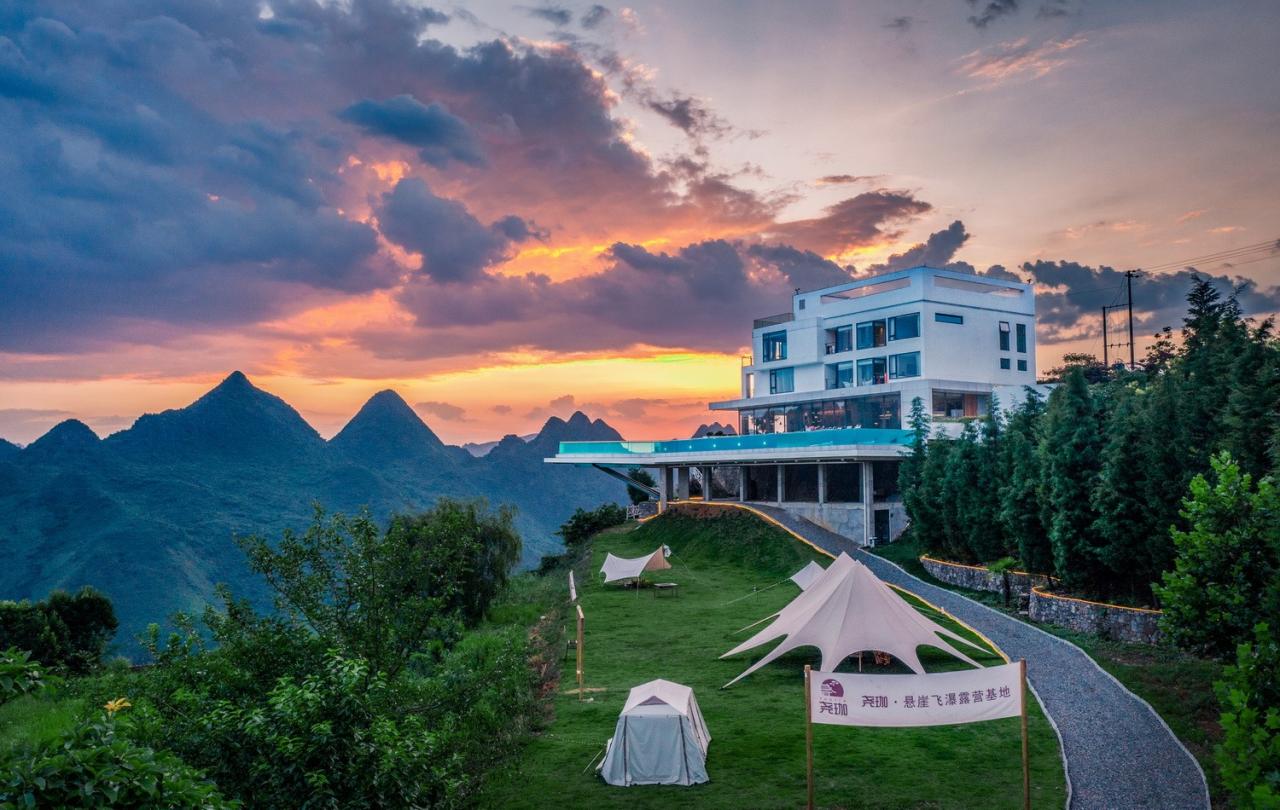 BIM建筑|悬崖边的天空民宿：尧珈•望瀑/ 上海尧舜建筑设计有限公司