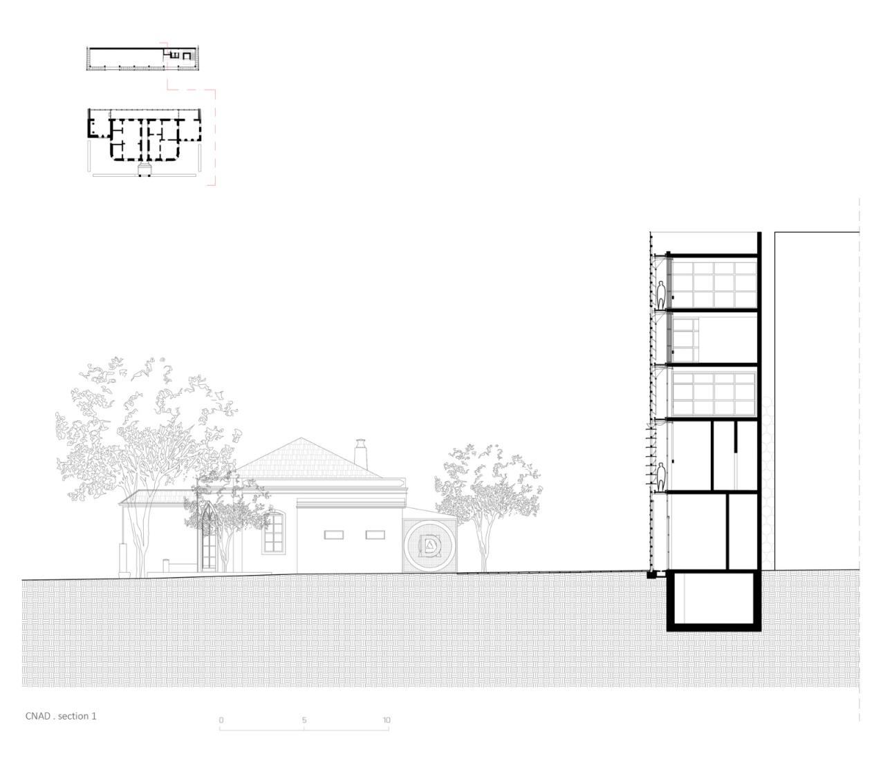 BIM建筑|桶盖表皮，CNAD 艺术工艺设计中心 / Ramos Castellano Arquitectos