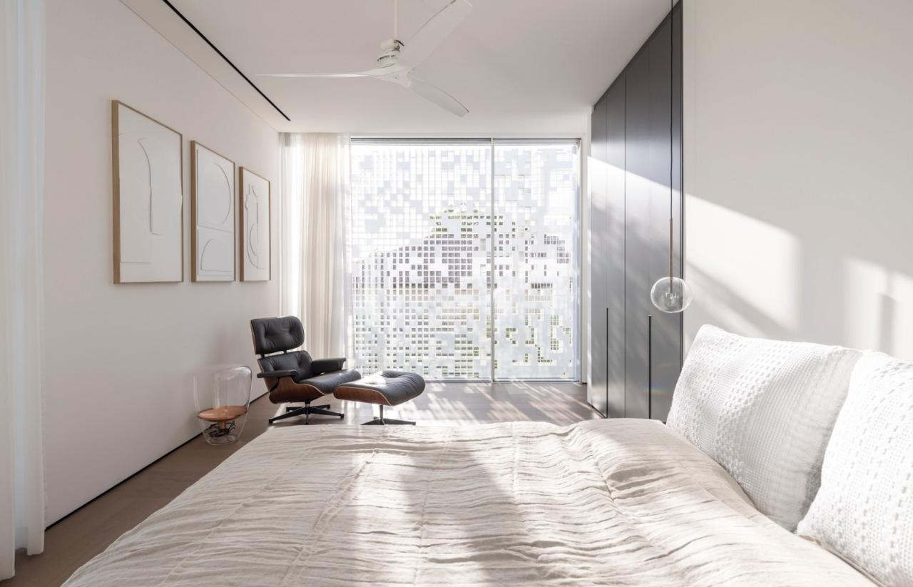 BIM建筑|一堵“逐渐消失”的墙，溶解像素屋 / Anderman Architects