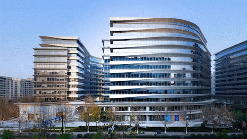 BIM建筑|顺势而为的扭转：杭州东站花园国际 / goa大象设计