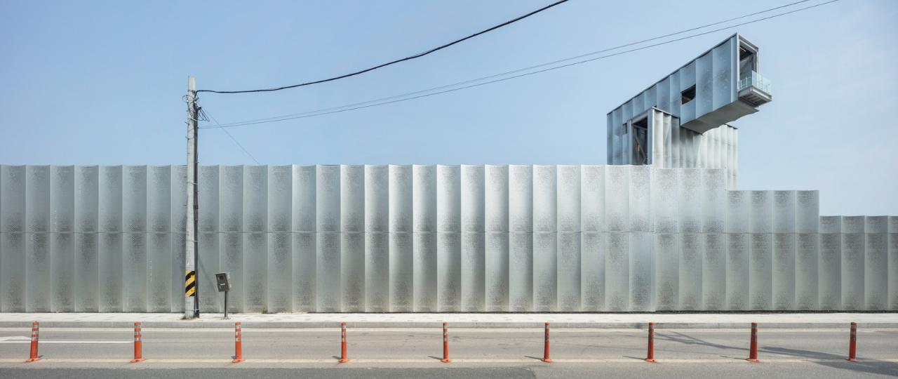 BIM建筑|穿孔板高阶用法，千高原观景台 / Emer-sys