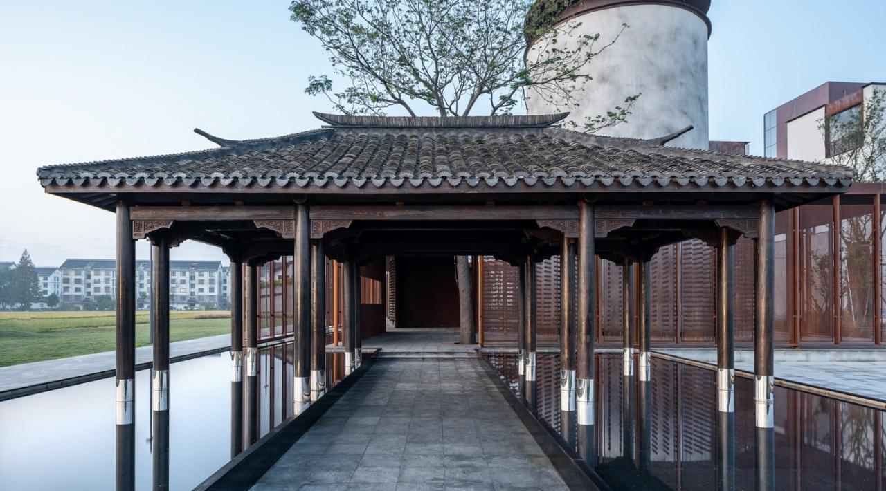 BIM建筑|长三角一体化示范区：丁栅水乡SOHO智慧粮仓 / line+建筑事务所、MLA+