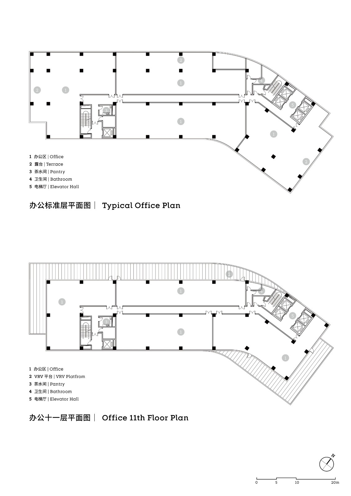 BIM建筑|顺势而为的扭转：杭州东站花园国际 / goa大象设计