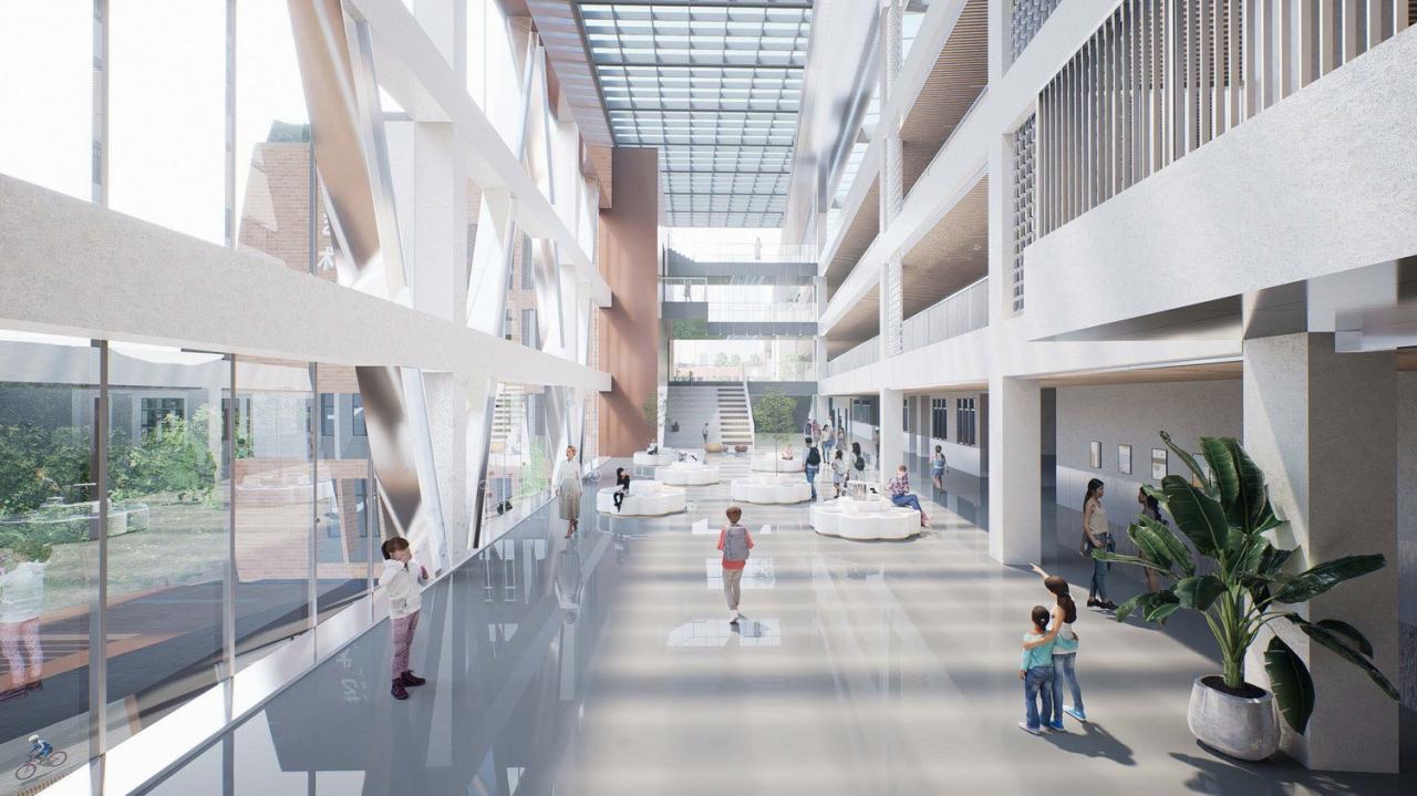 BIM建筑|深圳市黄龙坡九年一贯制学校 / 一境建筑设计