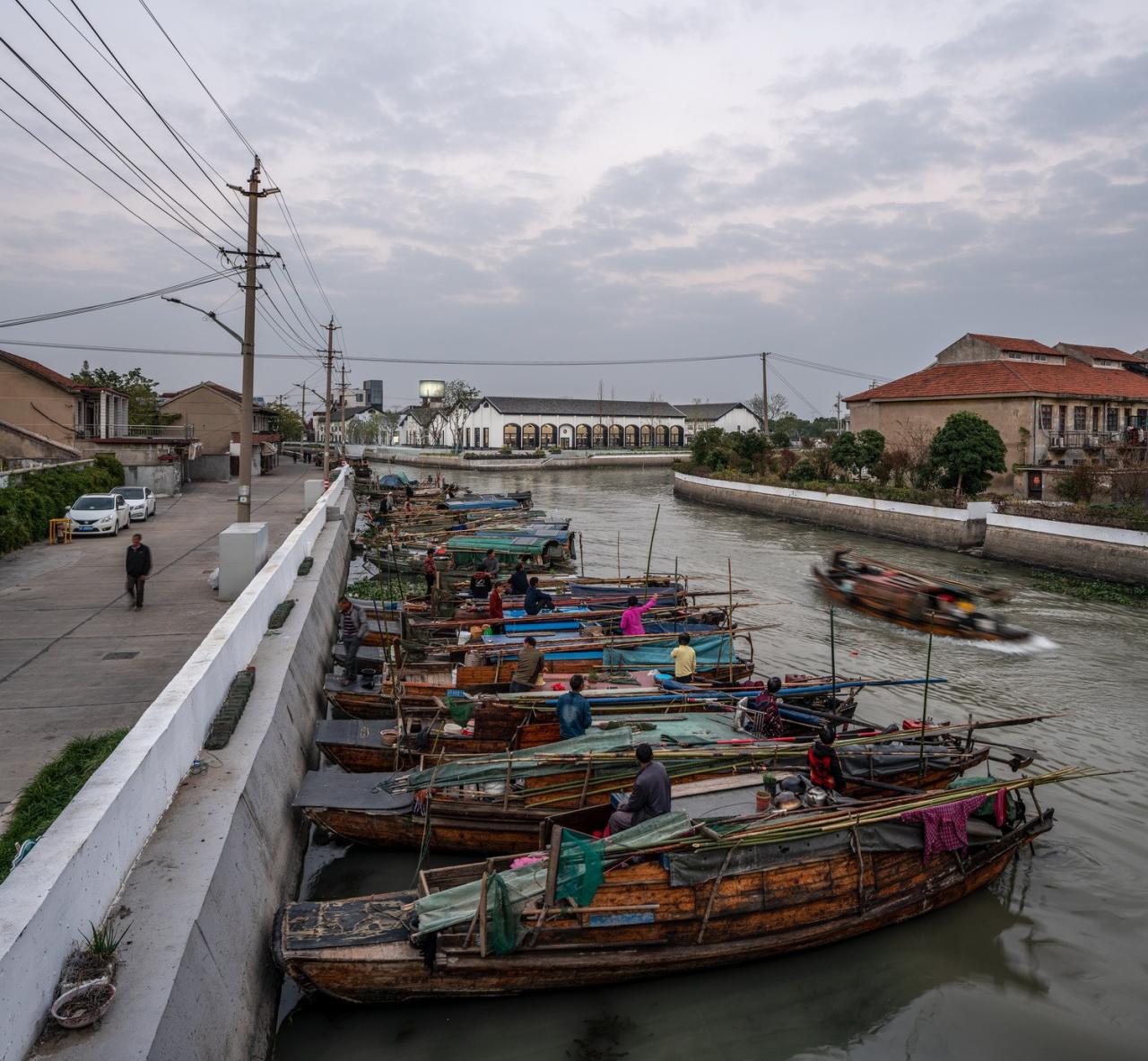 BIM建筑|长三角一体化示范区：丁栅水乡SOHO智慧粮仓 / line+建筑事务所、MLA+