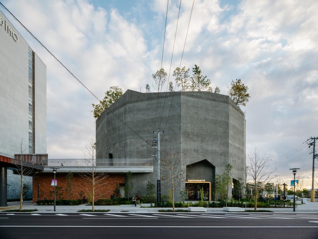 BIM建筑|神户港博物馆，海砂混凝土 / 大成建设