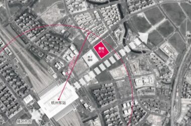 BIM建筑|顺势而为的扭转：杭州东站花园国际 / goa大象设计-BIM建筑网