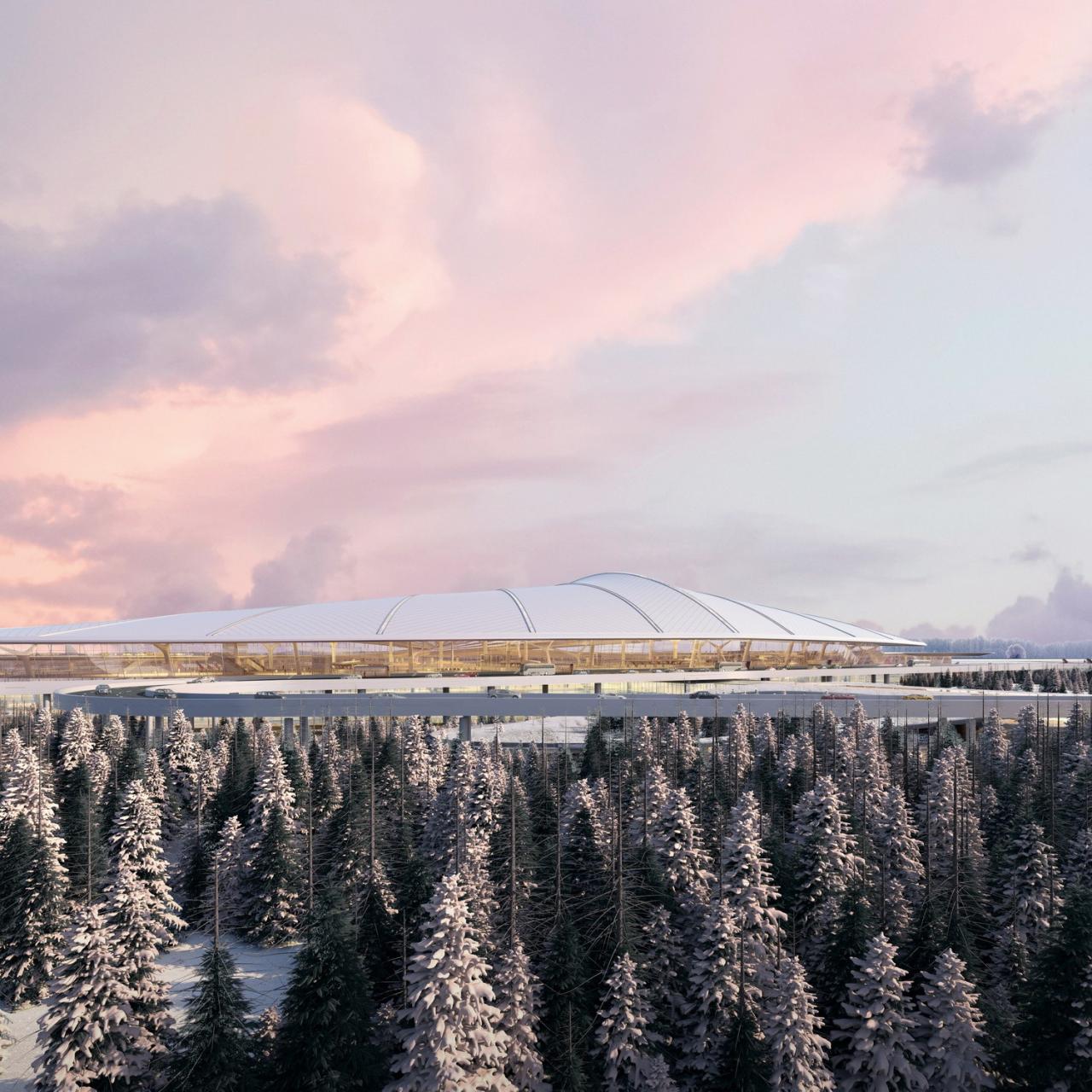 BIM建筑|长春机场新航站楼中标方案 / MAD联合体