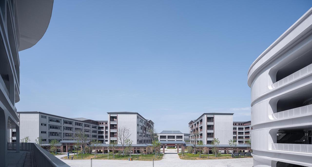BIM建筑|百廿相遇星辰瑶海——合肥一中东校区 / 浙江大学建筑设计研究院