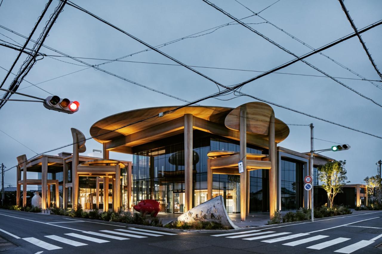 BIM建筑|甜点银行，走进‘巨人国’ / 日建设计