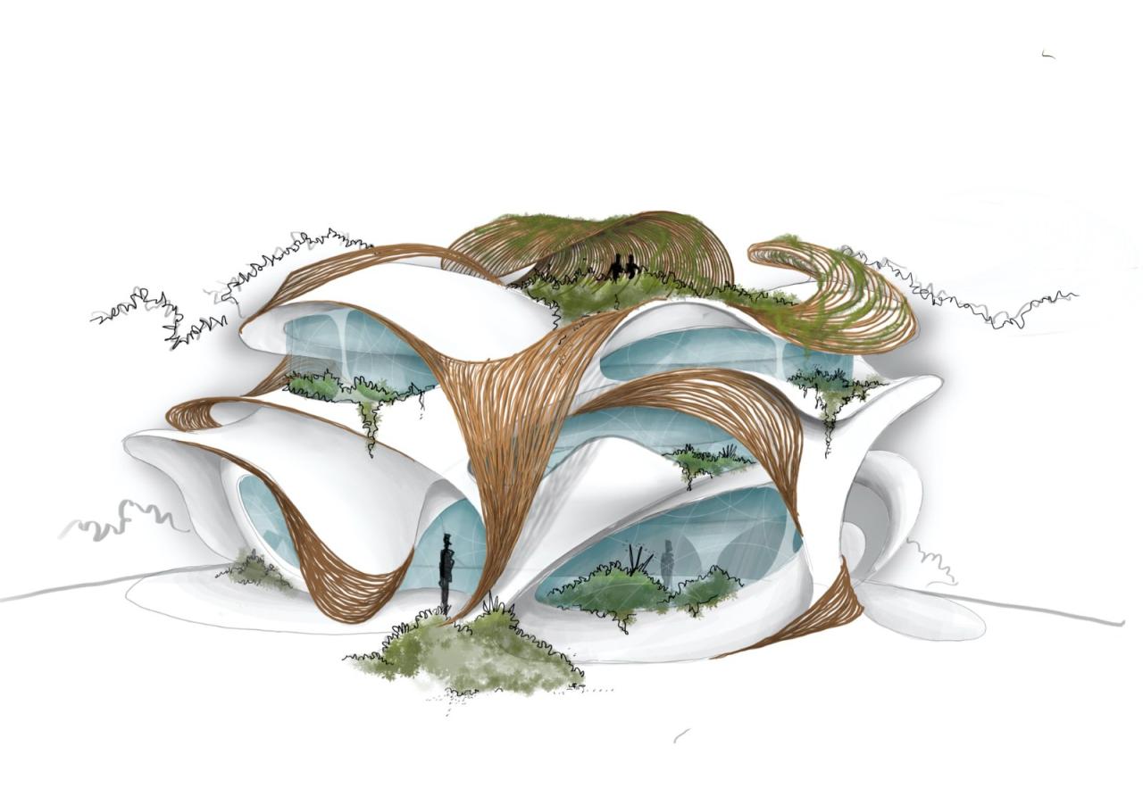 BIM建筑|“雕塑住宅”，首个图卢姆住宅项目 / AZULIK and Roth Architecture