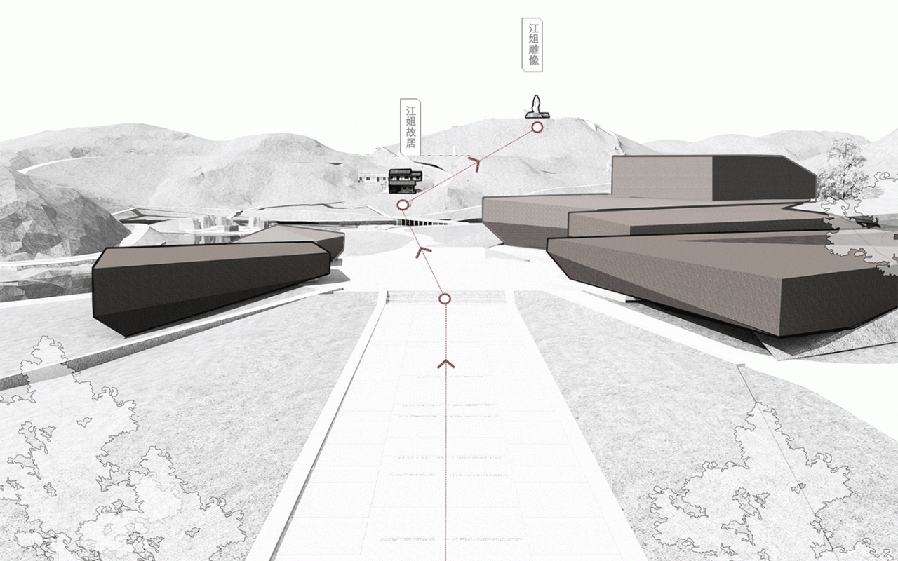 BIM建筑|江姐故里红色教育基地 / 四川省建筑设计研究院