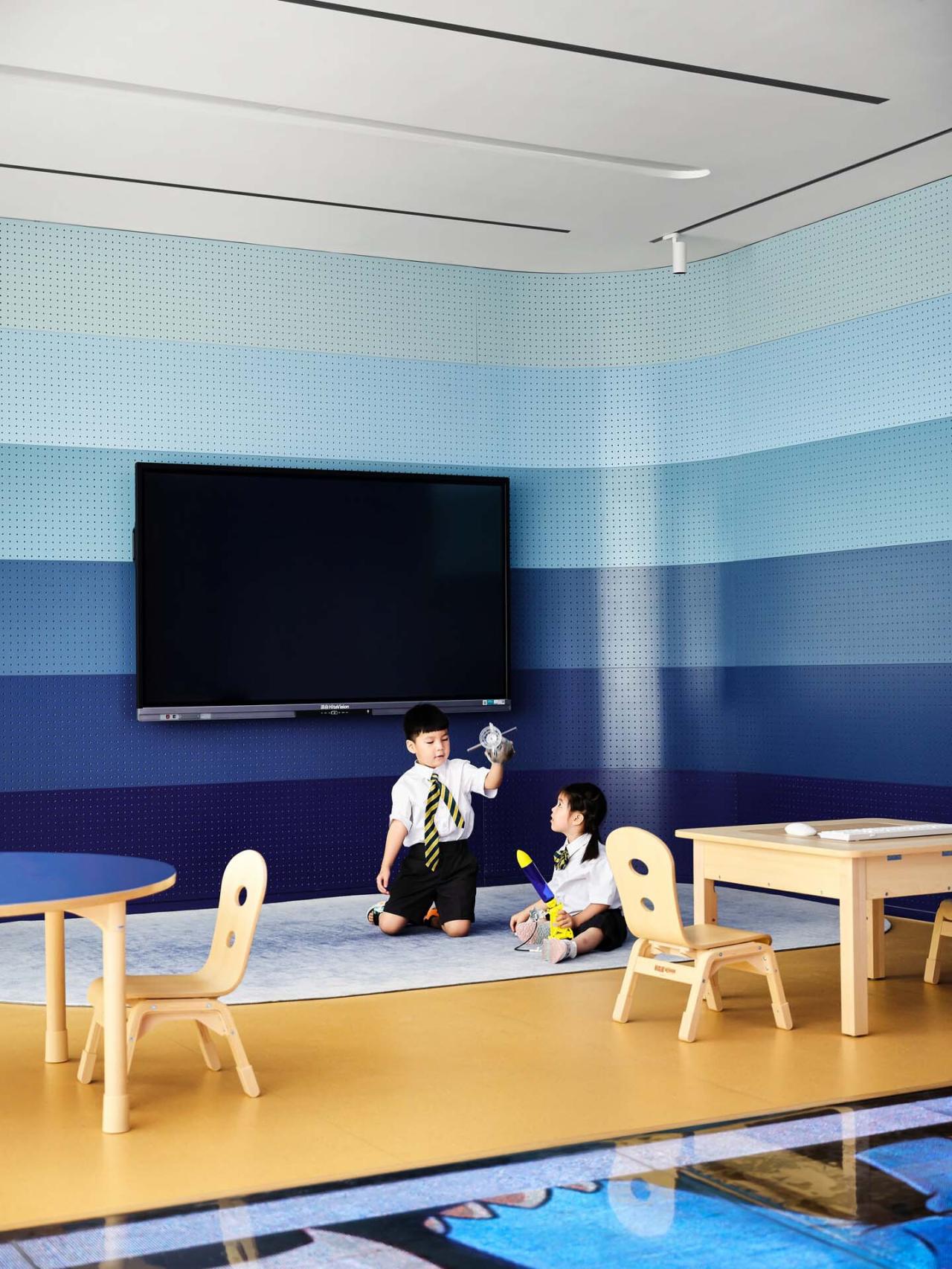 BIM建筑|金昌蒙德斐尔.幼儿园 / 零壹城市建筑事务所