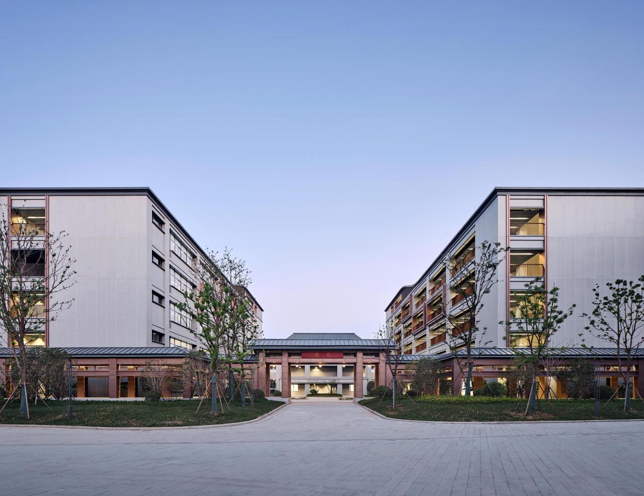 BIM建筑|百廿相遇星辰瑶海——合肥一中东校区 / 浙江大学建筑设计研究院