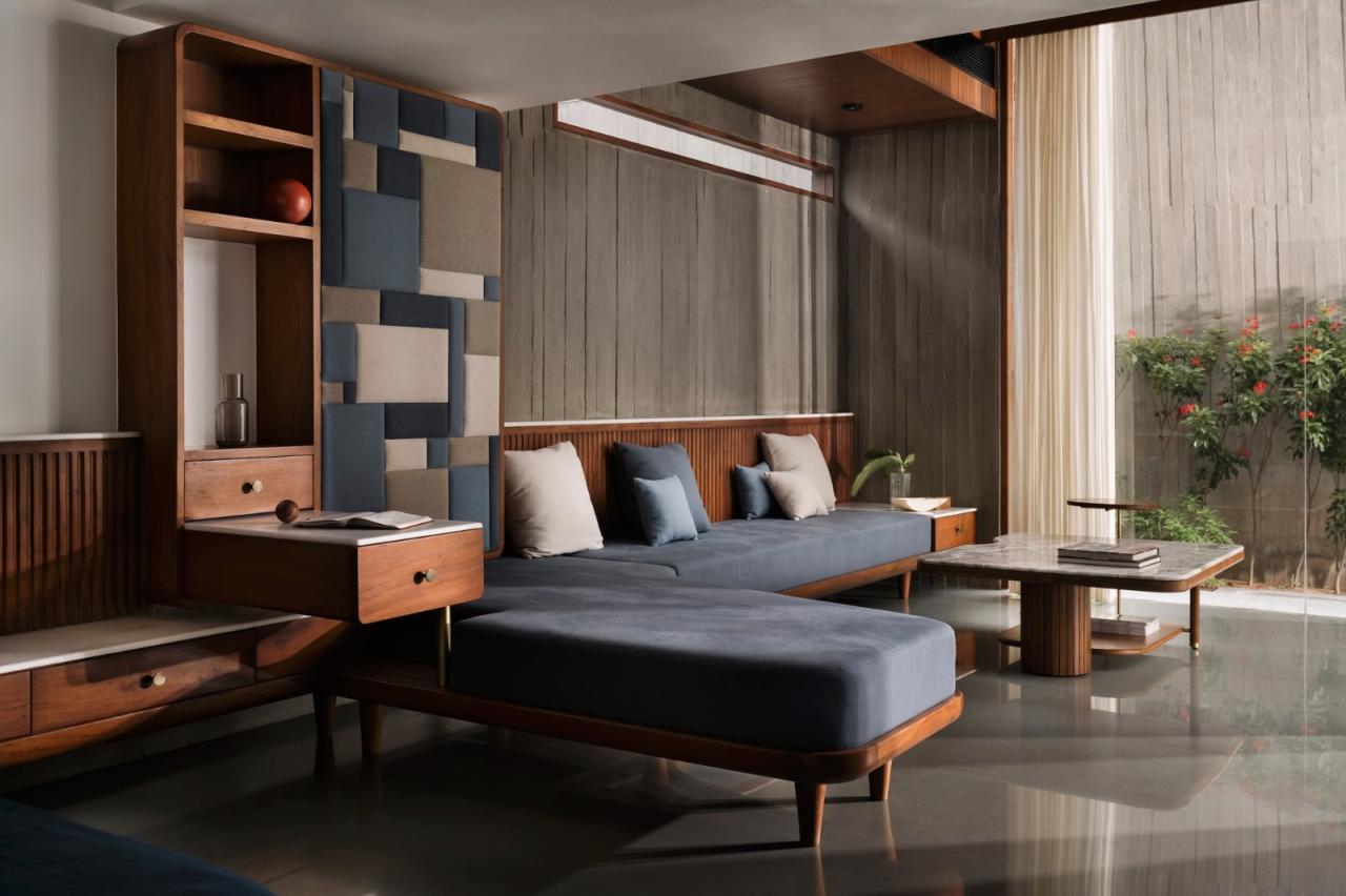 BIM建筑|围合之家 / Design Ni Dukaan