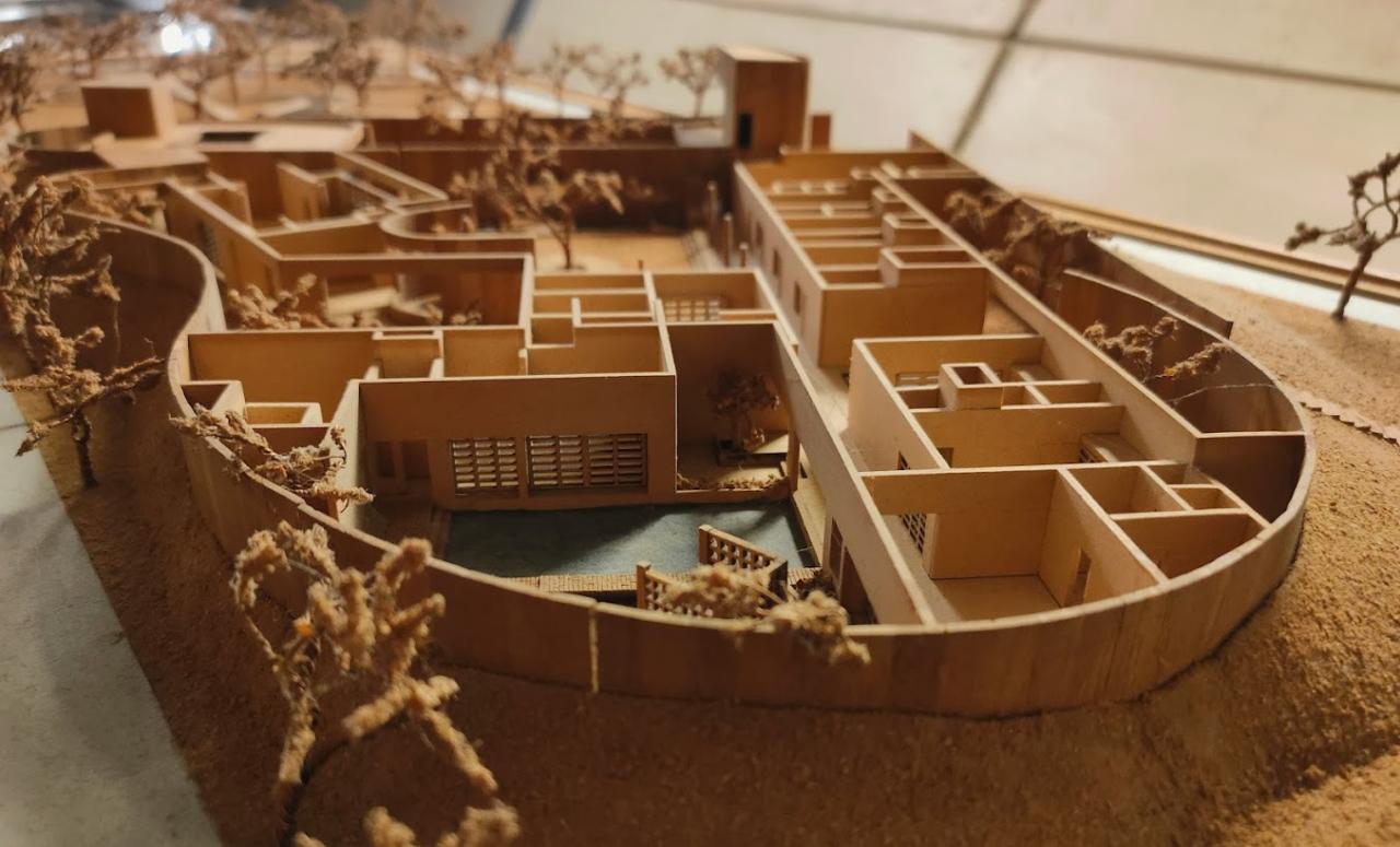 BIM建筑|围合之家 / Design Ni Dukaan