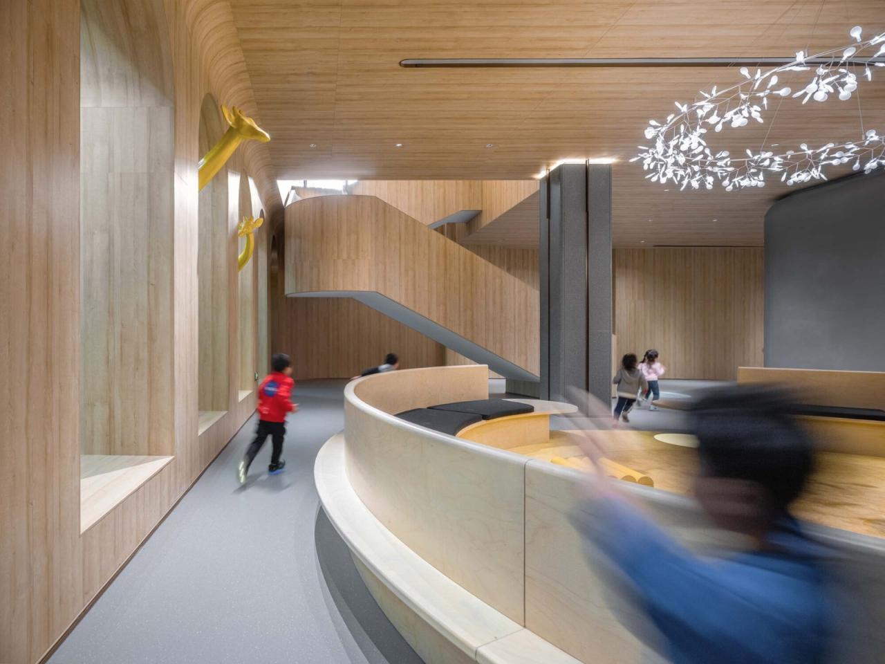 BIM建筑|金昌蒙德斐尔.幼儿园 / 零壹城市建筑事务所