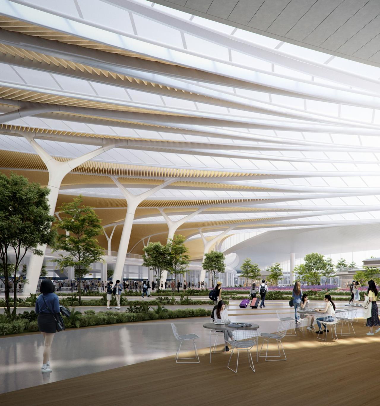 BIM建筑|长春机场新航站楼中标方案 / MAD联合体