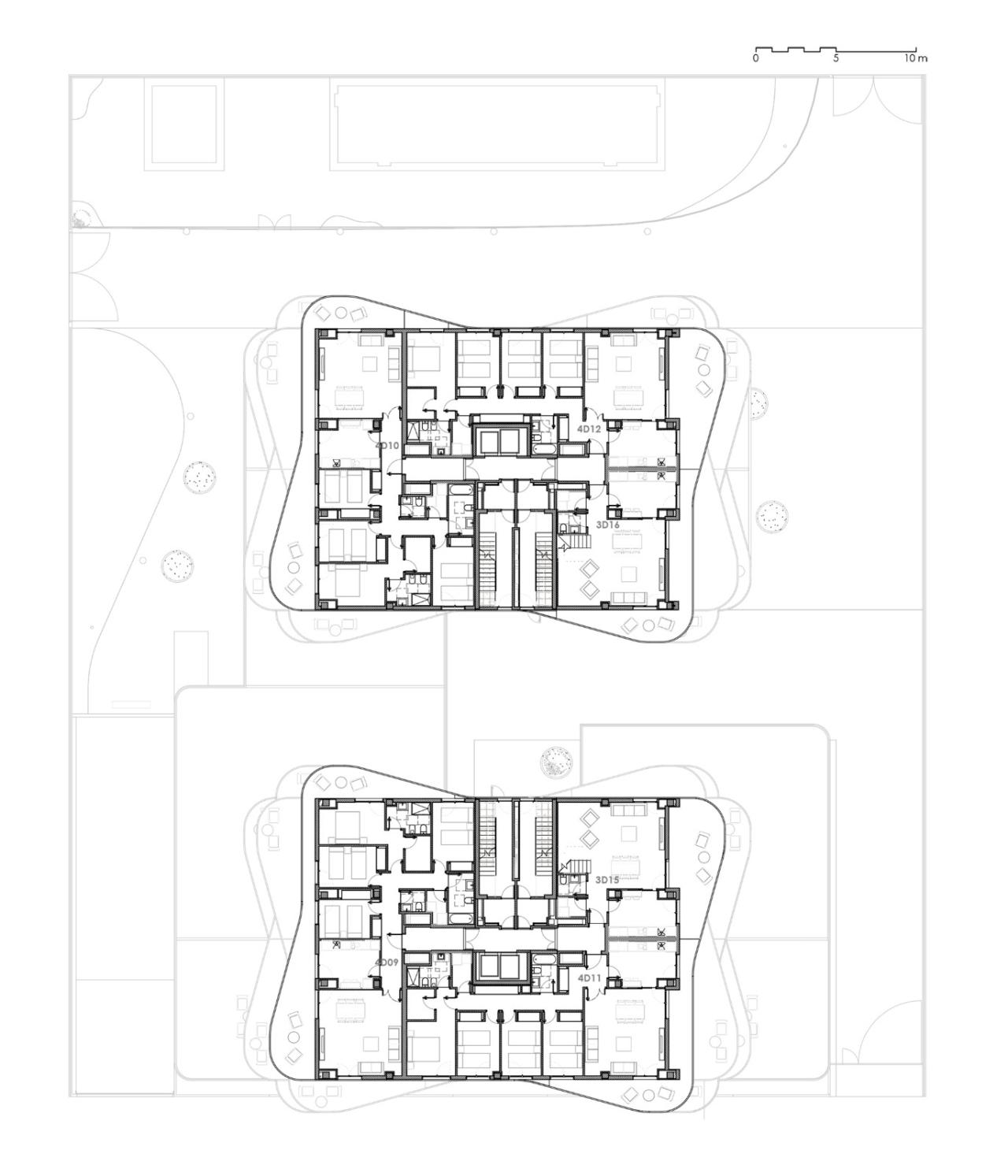 BIM建筑|萨勒之家住宅大楼 / NAC Arquitectos