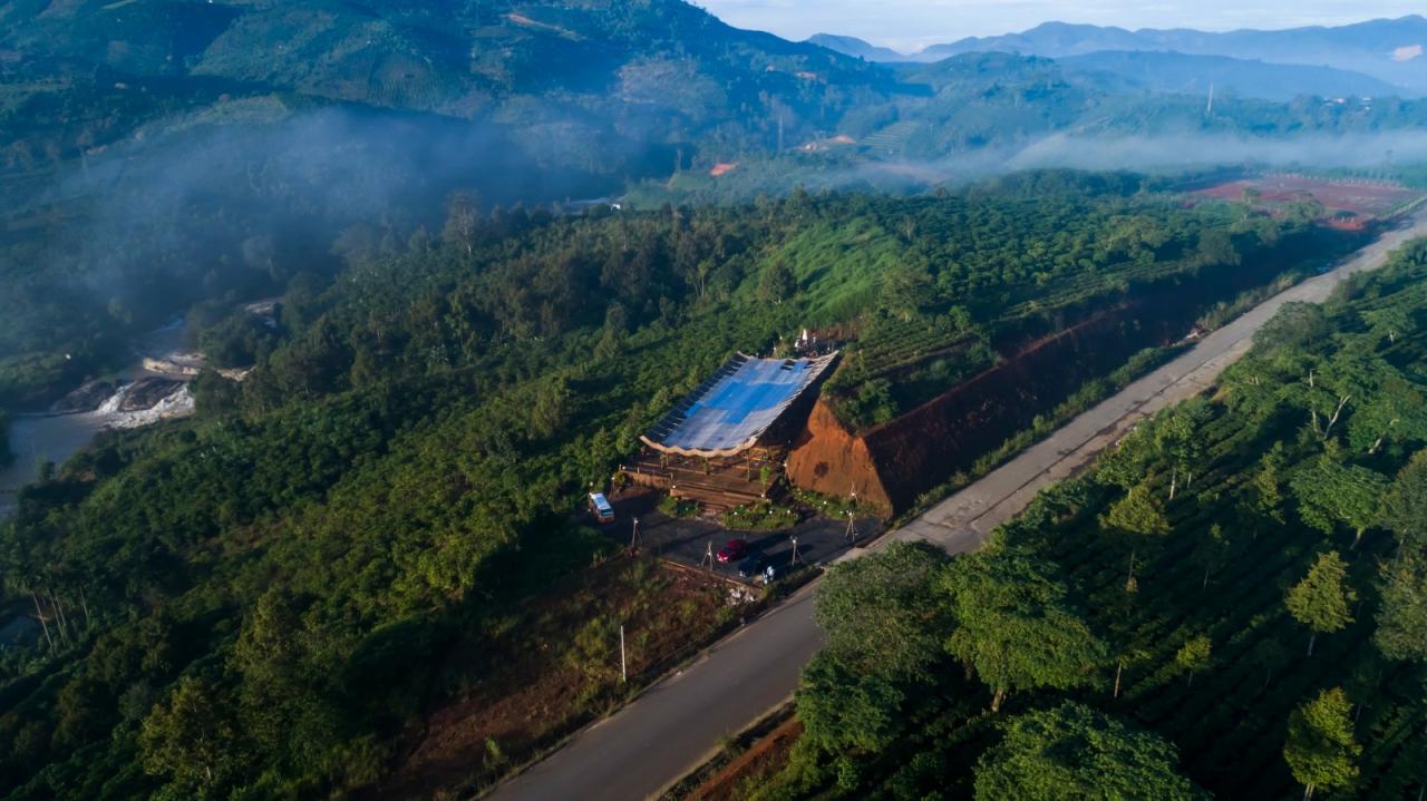 BIM建筑|隐隐看向天空，阮氏咖啡 / The Bloom