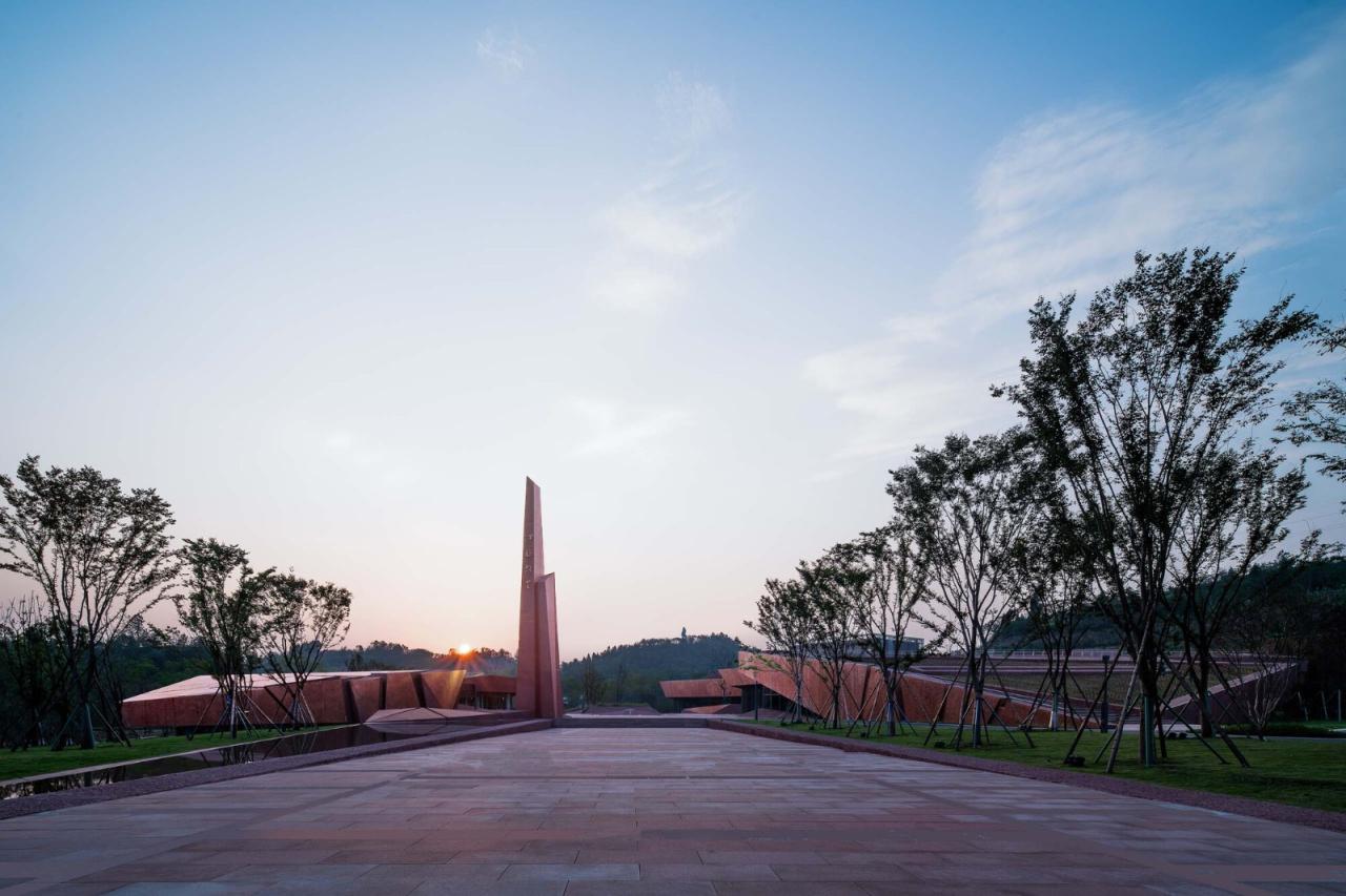 BIM建筑|江姐故里红色教育基地 / 四川省建筑设计研究院