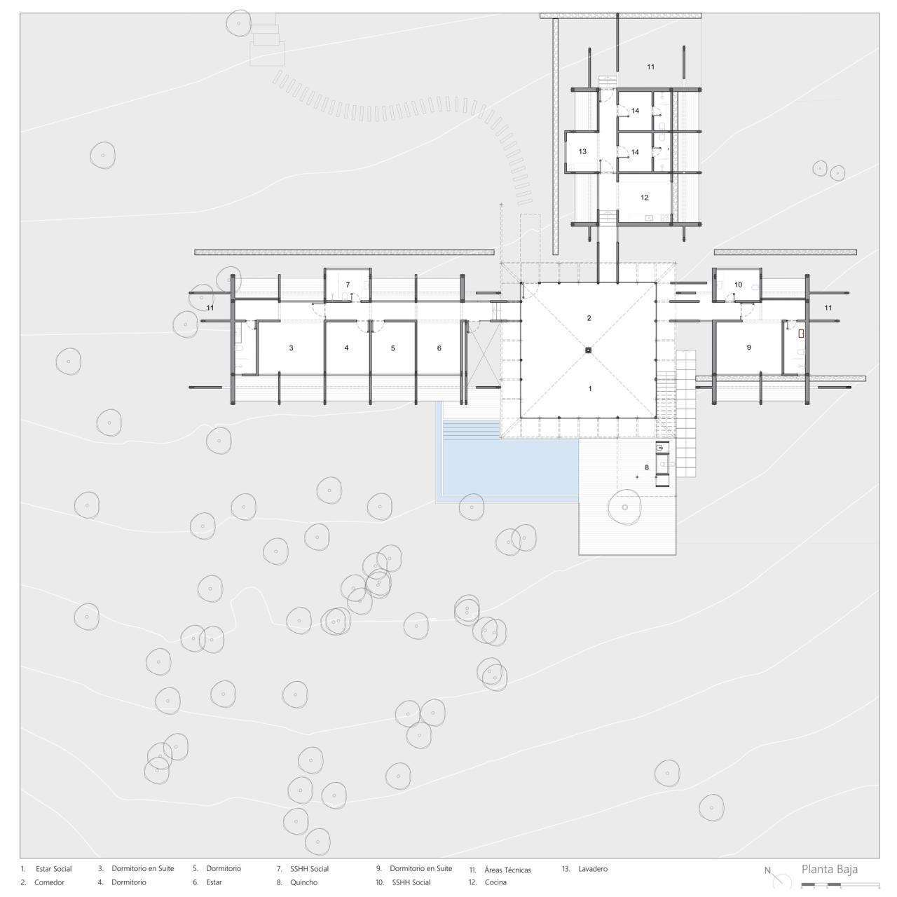 BIM建筑|Ensayo Umbra 住宅 / Bauen