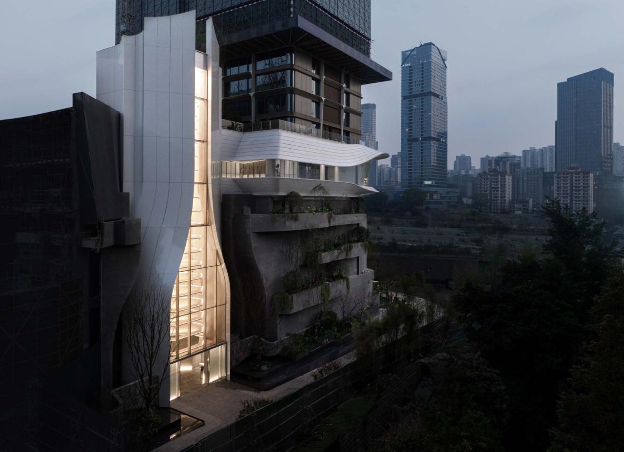 BIM建筑|重庆观宸城市会客厅 / 上海正象建筑设计事务所