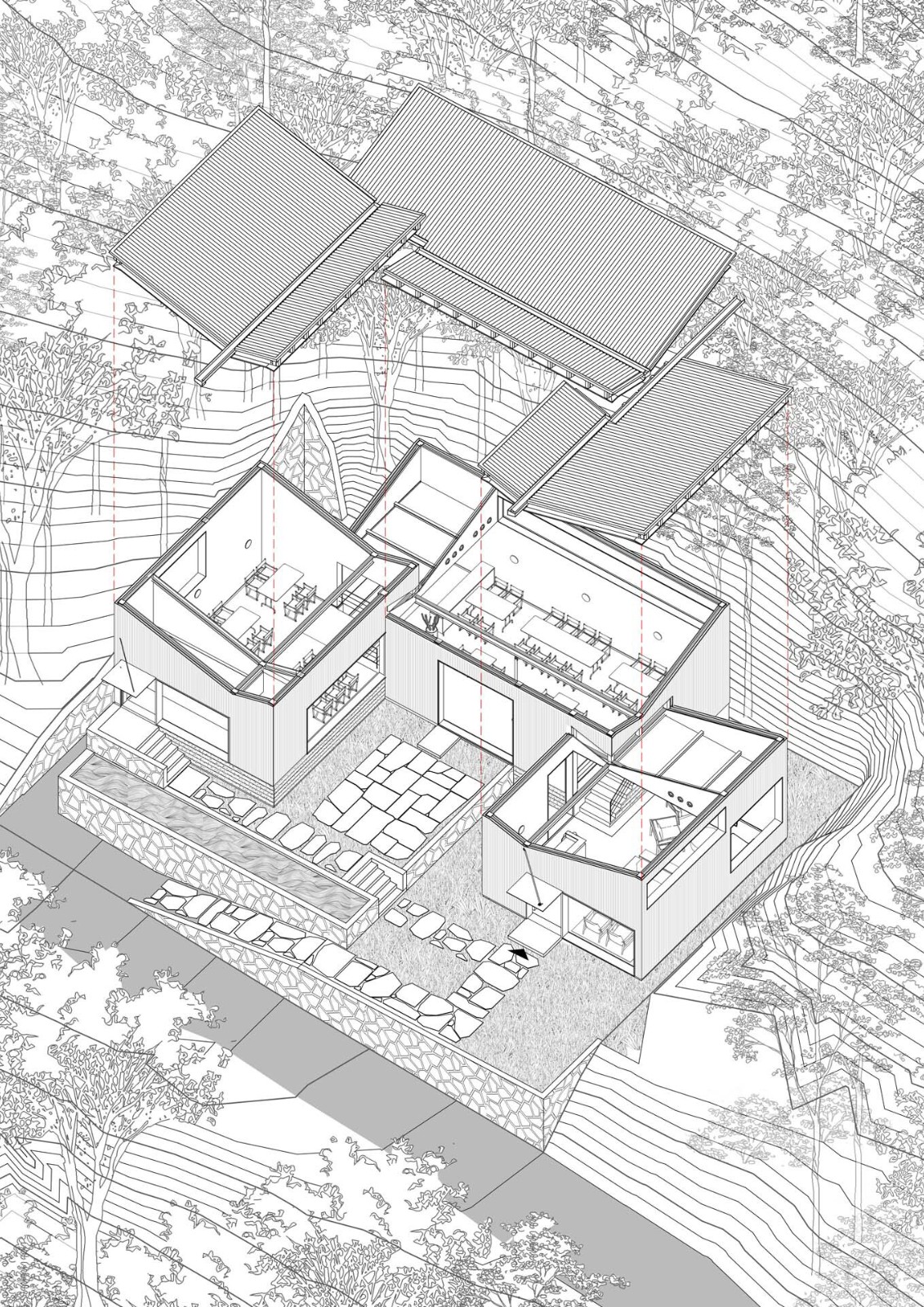 BIM建筑|定海台房 / 久舍营造工作室