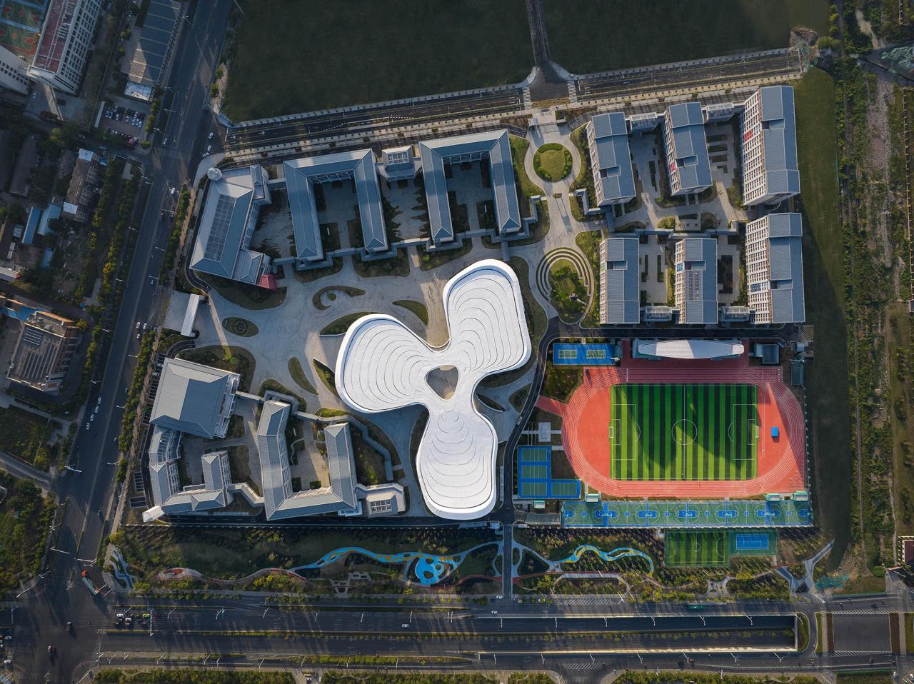 BIM建筑|百廿相遇星辰瑶海——合肥一中东校区 / 浙江大学建筑设计研究院