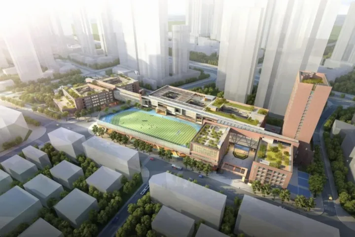 BIM建筑|深圳市黄龙坡九年一贯制学校 / 一境建筑设计