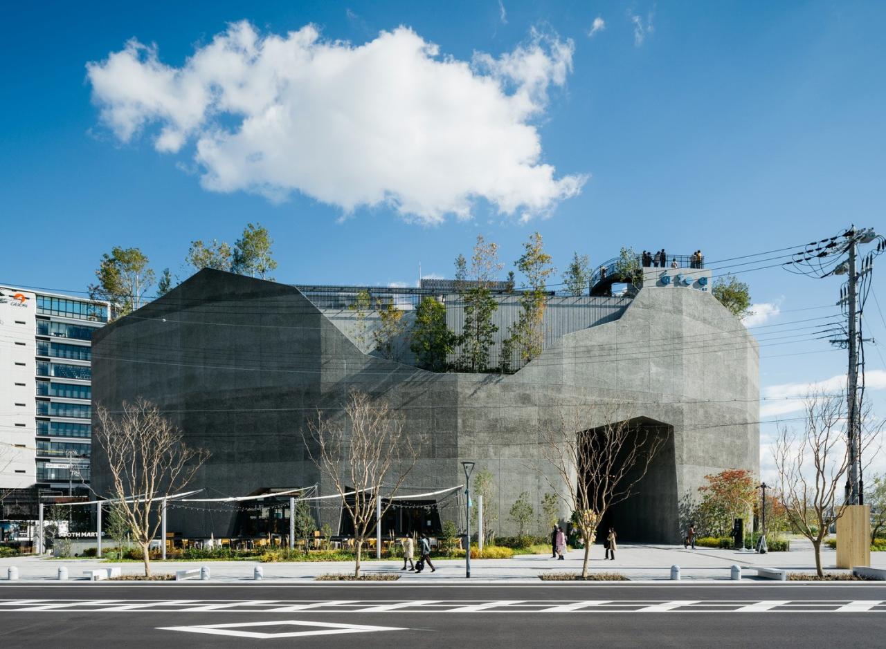 BIM建筑|神户港博物馆，海砂混凝土 / 大成建设