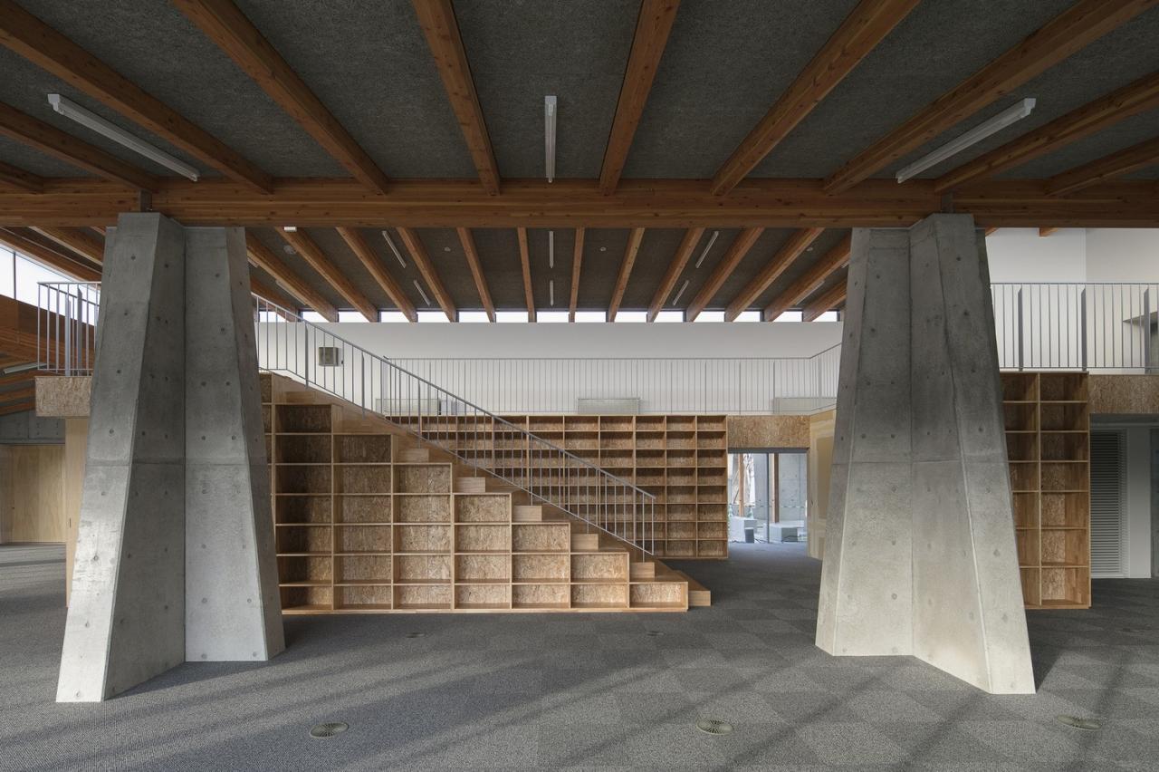 BIM建筑|组团式校园，广岛叡智学院 / CAn