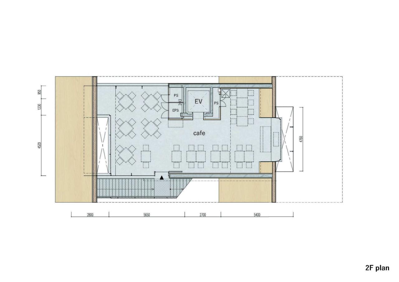 BIM建筑|鸟取市高滨咖啡厅 / 隈研吾建筑都市设计事务所