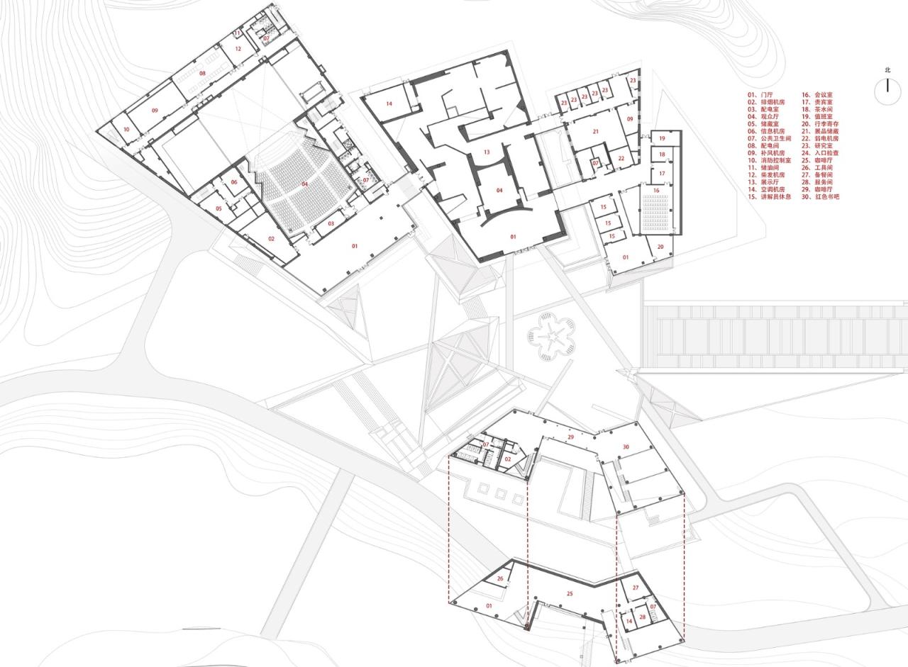 BIM建筑|江姐故里红色教育基地 / 四川省建筑设计研究院