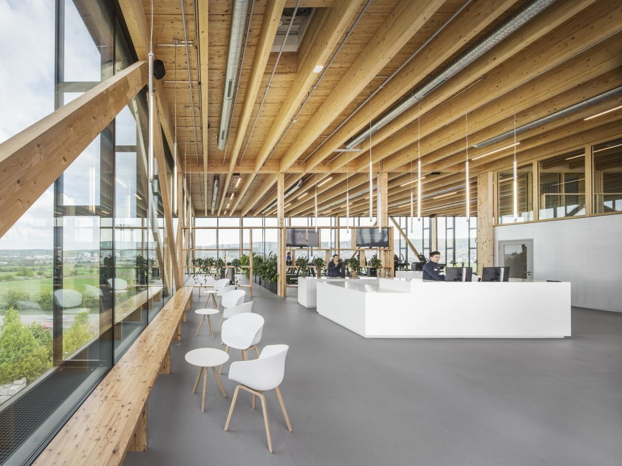 BIM建筑|空中健身，通快集团运动中心 / Barkow Leibinger