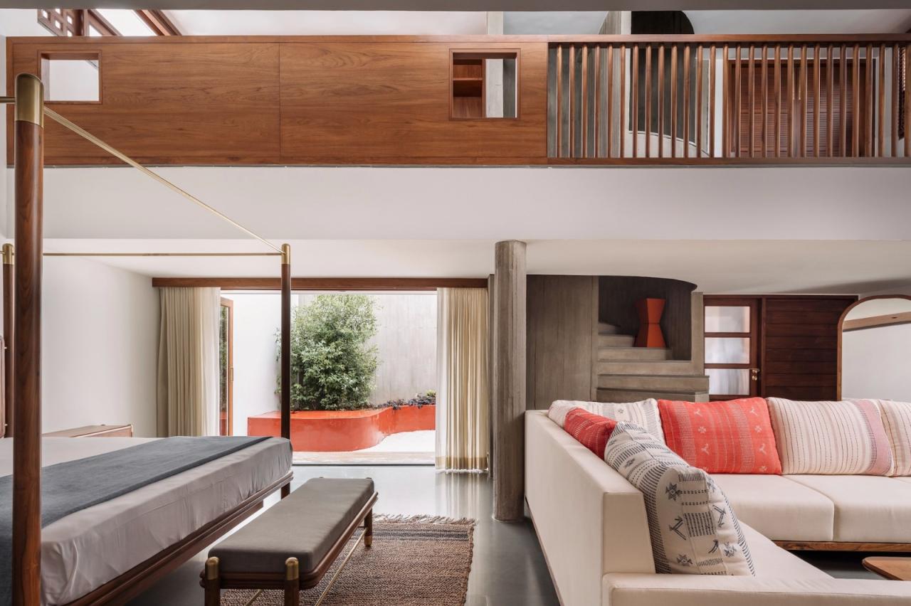 BIM建筑|围合之家 / Design Ni Dukaan