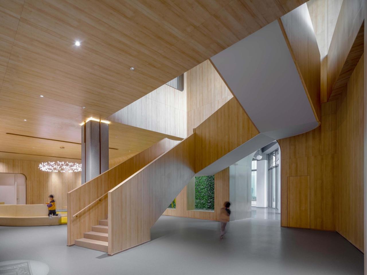 BIM建筑|金昌蒙德斐尔.幼儿园 / 零壹城市建筑事务所