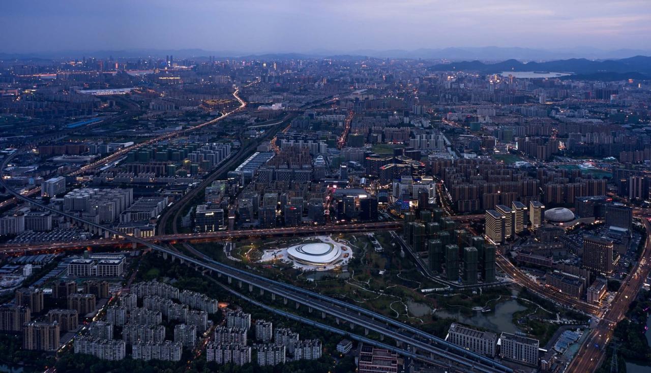 BIM建筑|中国杭州电竞中心 / 中南建筑设计院