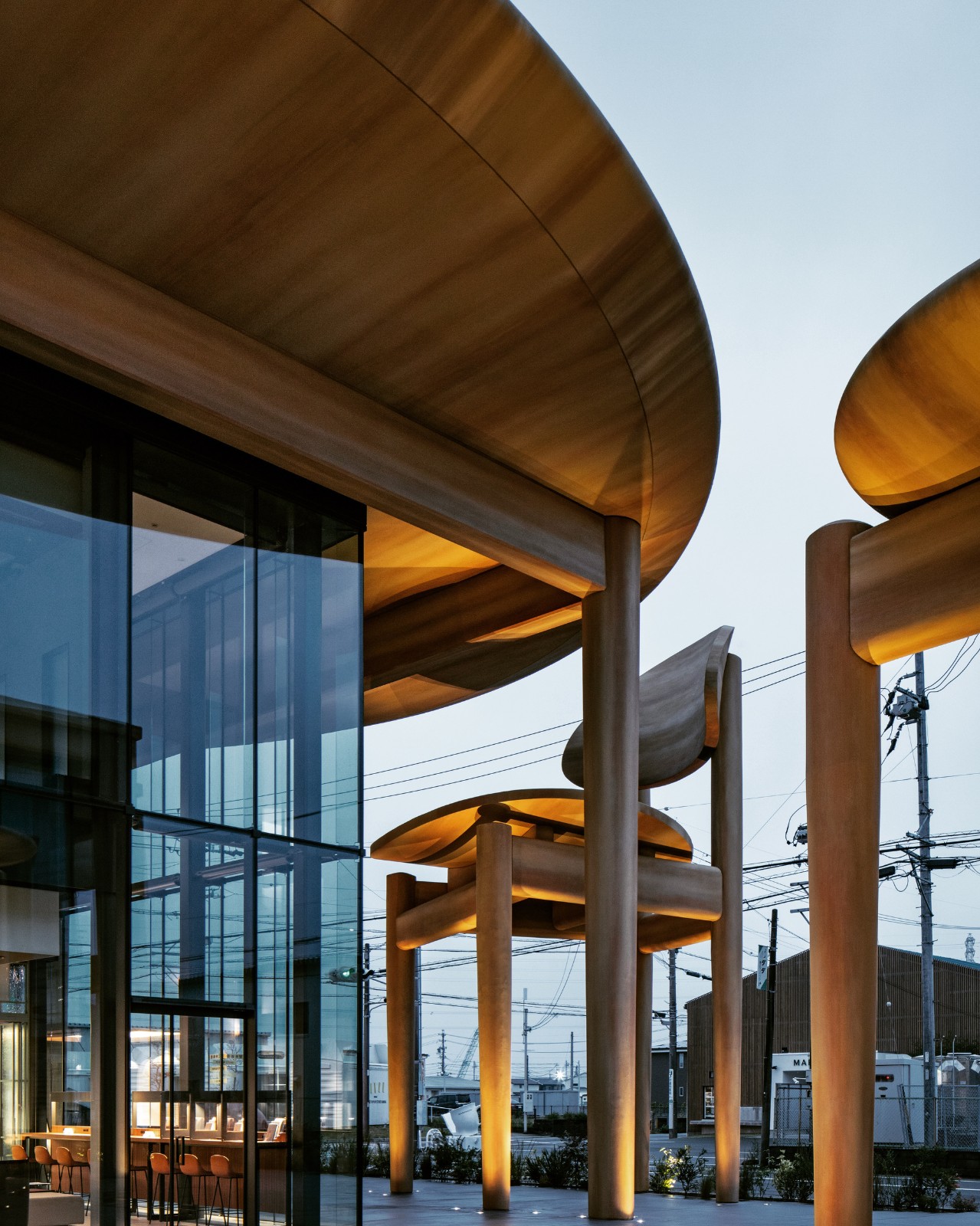 BIM建筑|甜点银行，走进‘巨人国’ / 日建设计