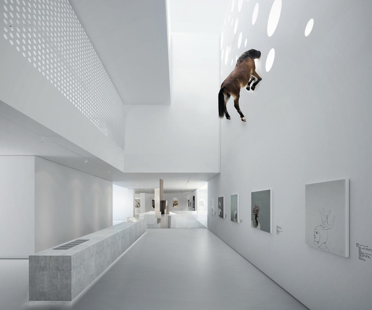 BIM建筑|明湖100艺术文化中心 / TAOA陶磊建筑