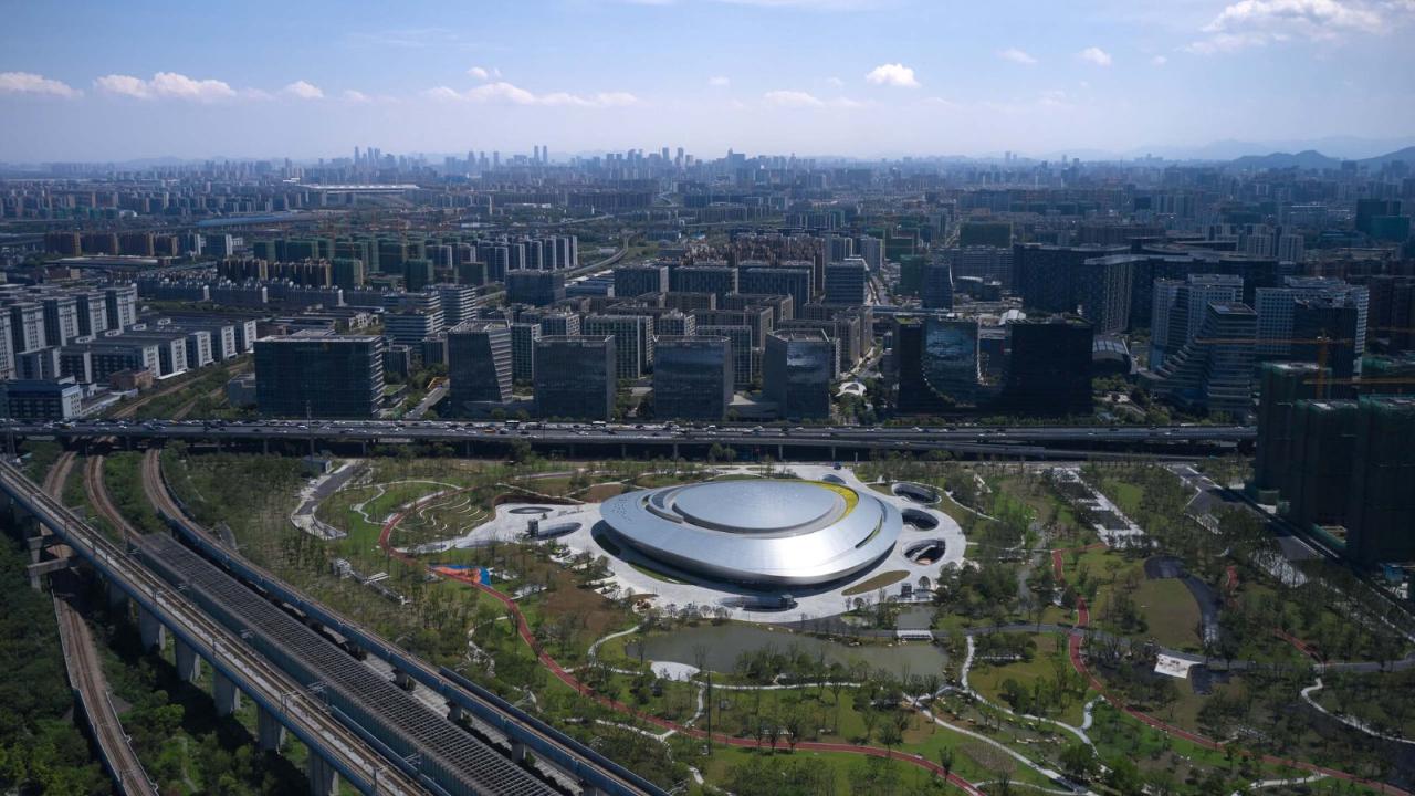 BIM建筑|中国杭州电竞中心 / 中南建筑设计院