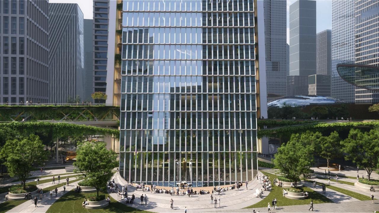 BIM建筑|深圳前海湾 PRISMA 大厦 / BIG