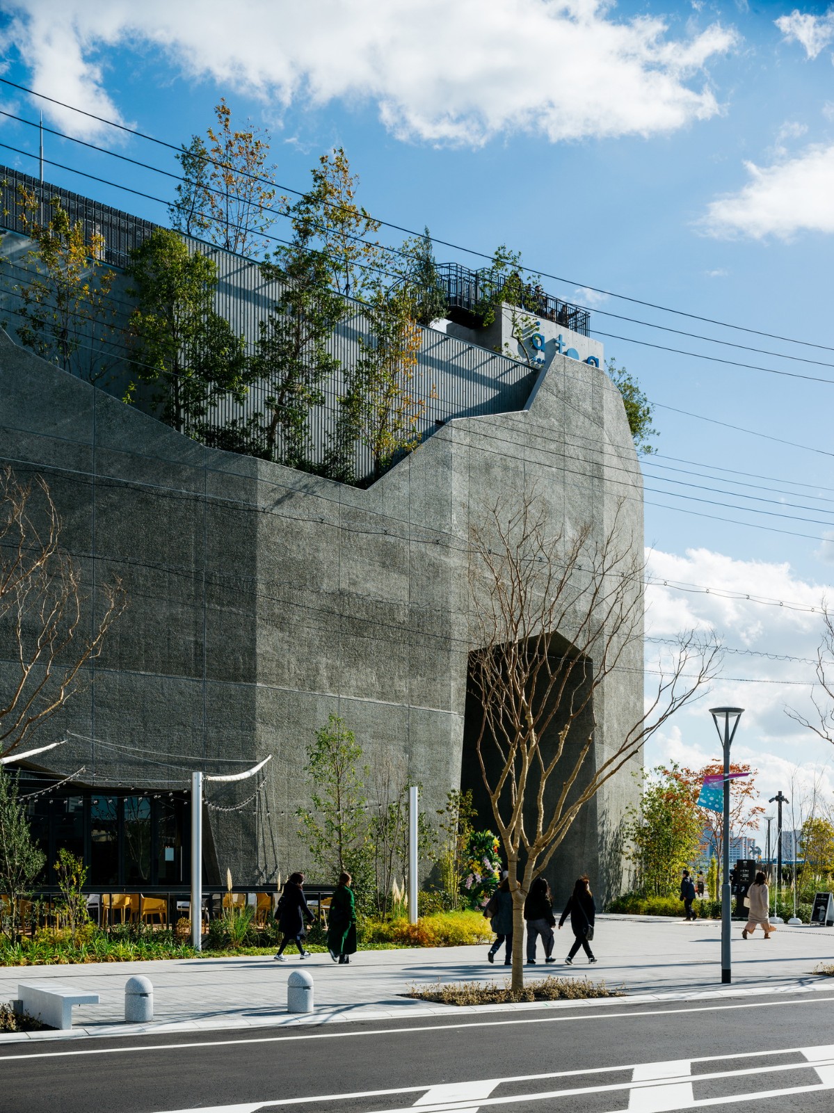 BIM建筑|神户港博物馆，海砂混凝土 / 大成建设