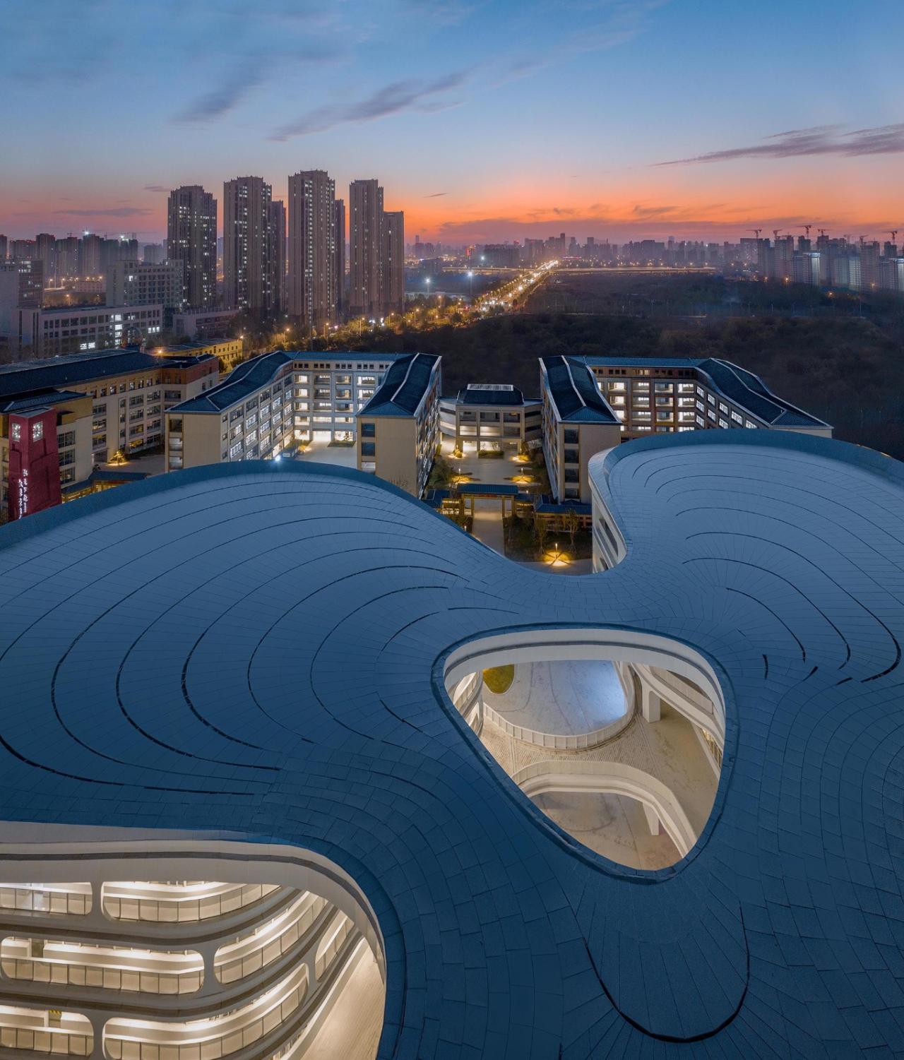 BIM建筑|百廿相遇星辰瑶海——合肥一中东校区 / 浙江大学建筑设计研究院