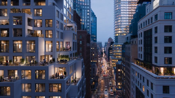 BIM建筑|ODA设计不规则摩天大楼