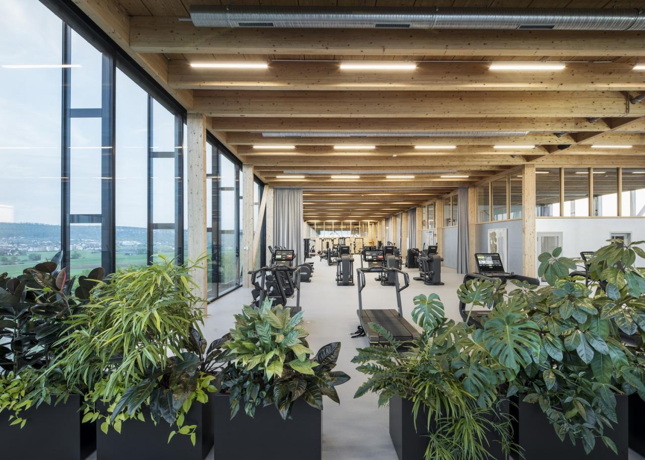 BIM建筑|空中健身，通快集团运动中心 / Barkow Leibinger