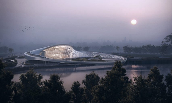 BIM建筑|慕达工作室设计天府中医博物馆