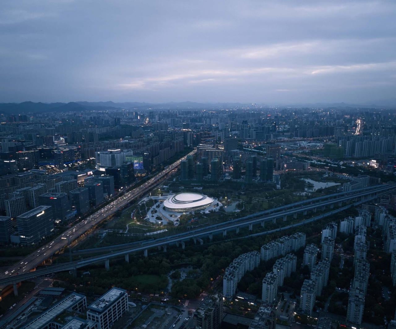 BIM建筑|中国杭州电竞中心 / 中南建筑设计院