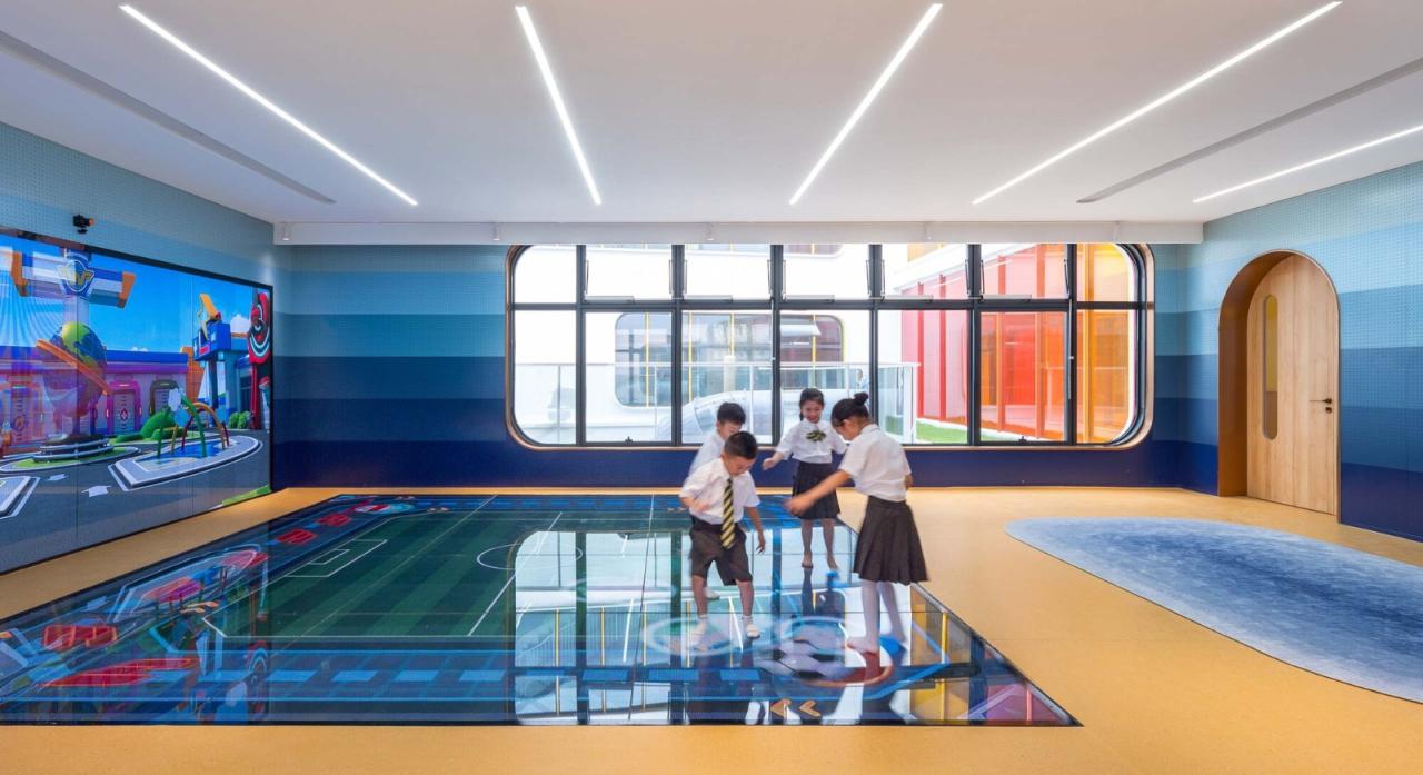 BIM建筑|金昌蒙德斐尔.幼儿园 / 零壹城市建筑事务所